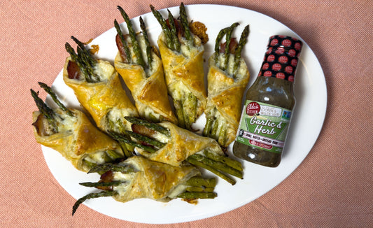 Garlic & Herb Asparagus Pastry Bundles