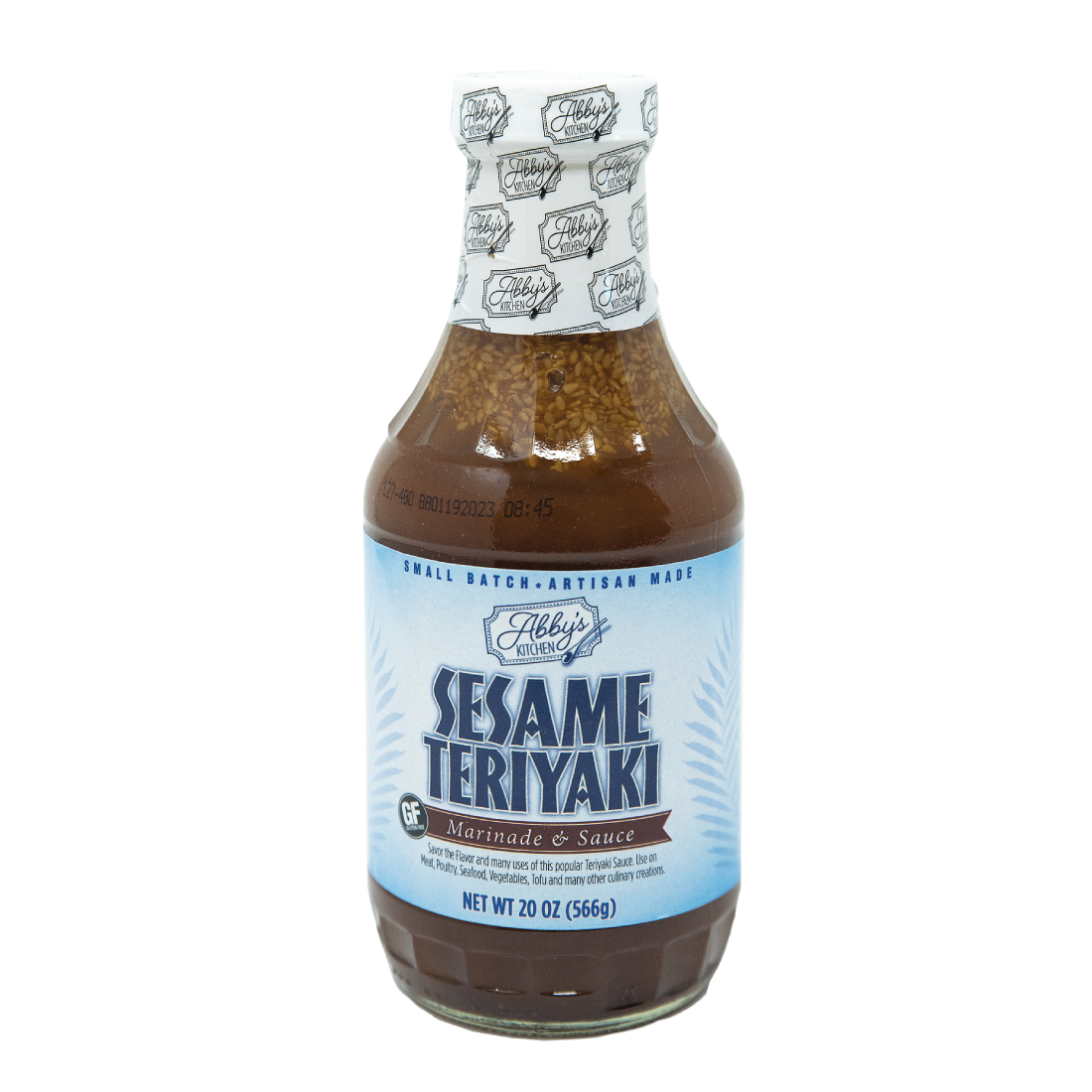 Product Image: Abby's Kitchen Sesame Teriyaki Marinade and Sauce bottle.