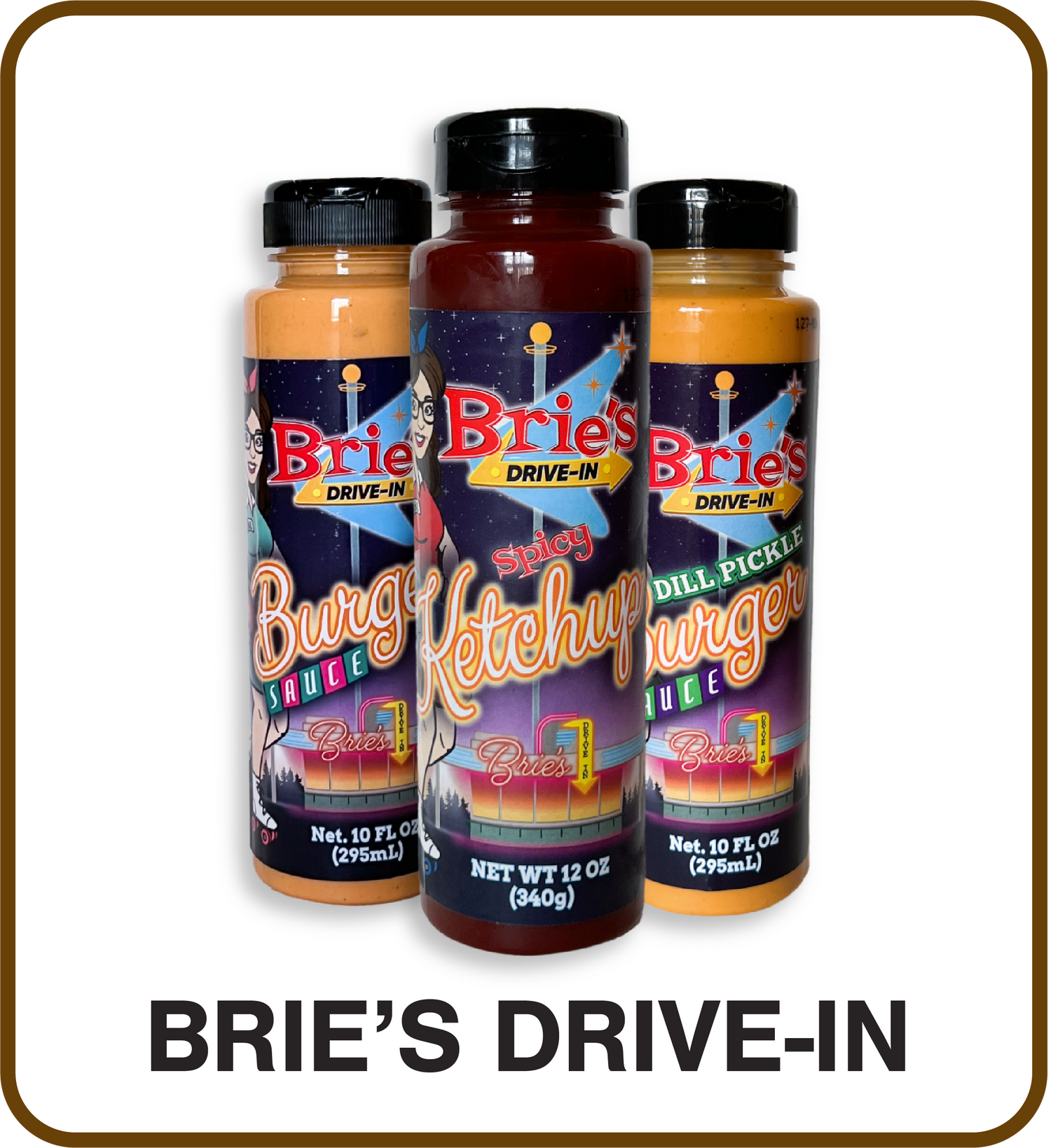 Brie's Drive-In Condiments